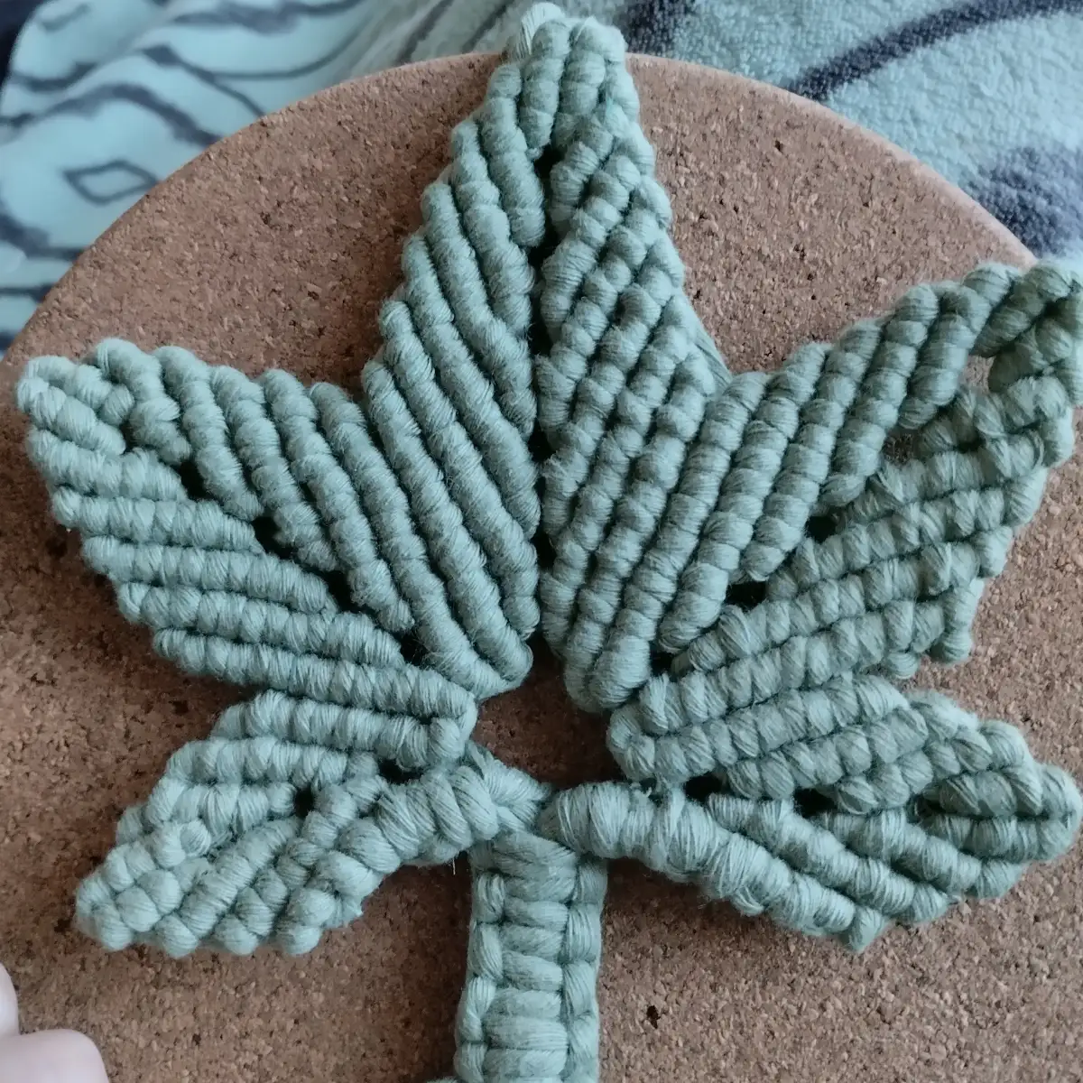 Sous-verres "Feuille d'érable"